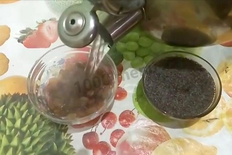 Шаг 4 приготовления Кутья из перловки на Рождество рождественская