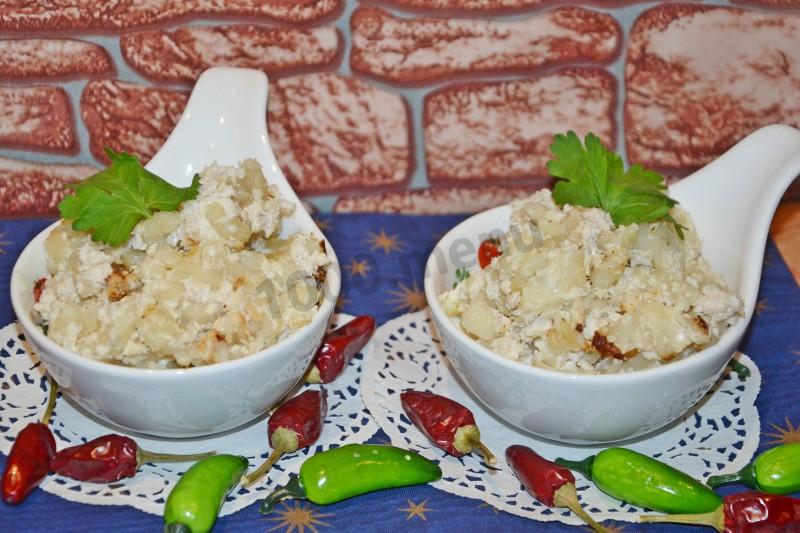 Шаг 6 приготовления Макароны с куриным филе в духовке просто и вкусно