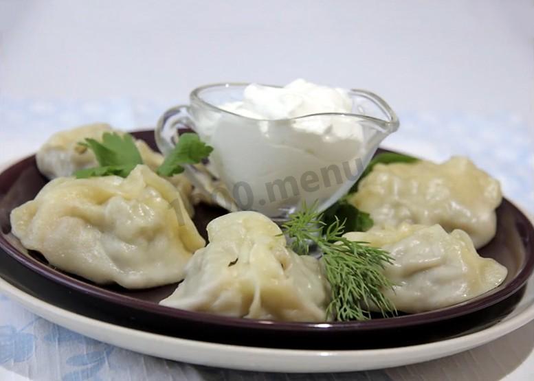 Обложка рецепта Вкусные манты в мультиварке из фарша