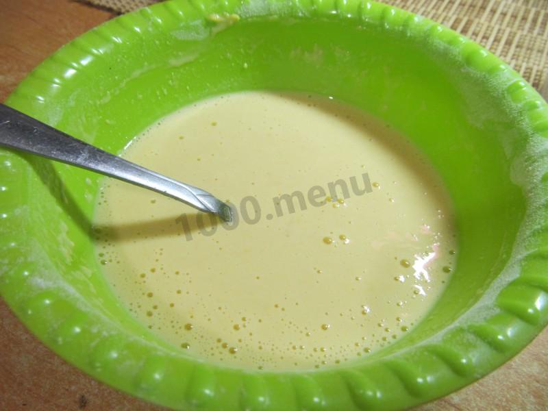 Шаг 10 приготовления Мясо в кляре на минералке