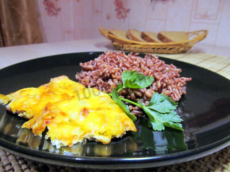 Шаг 13 приготовления Курица в сметане с сыром и укропом в духовке