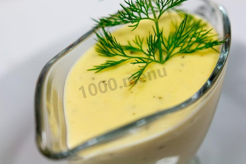 Обложка рецепта Сырный соус к картофельному пюре