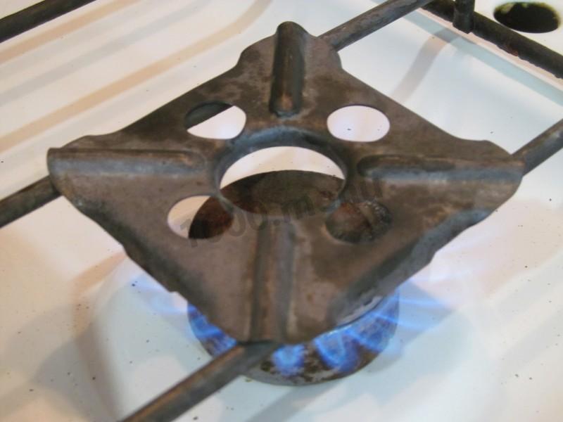 Шаг 7 приготовления Пшеничная каша с маслом сливочным без молока