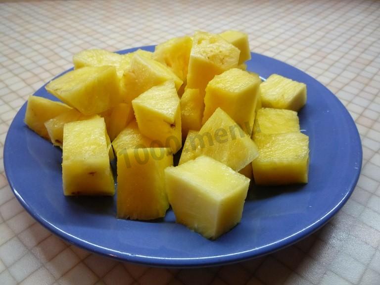Шаг 2 приготовления Шашлык из курицы по-гавайски