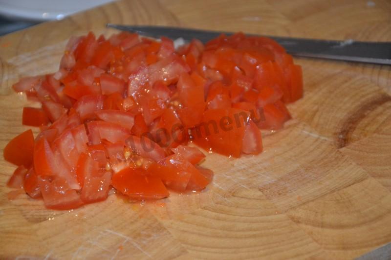 Шаг 5 приготовления Спагетти с куриным фаршем