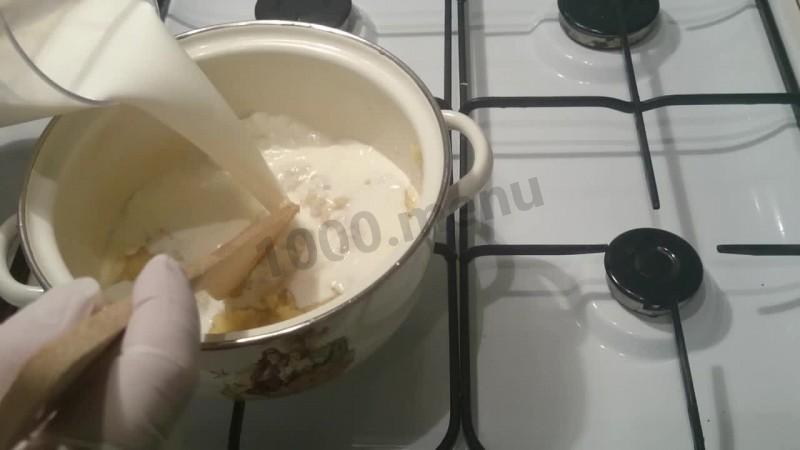 Шаг 1 приготовления Лазанья с мясом в соусе