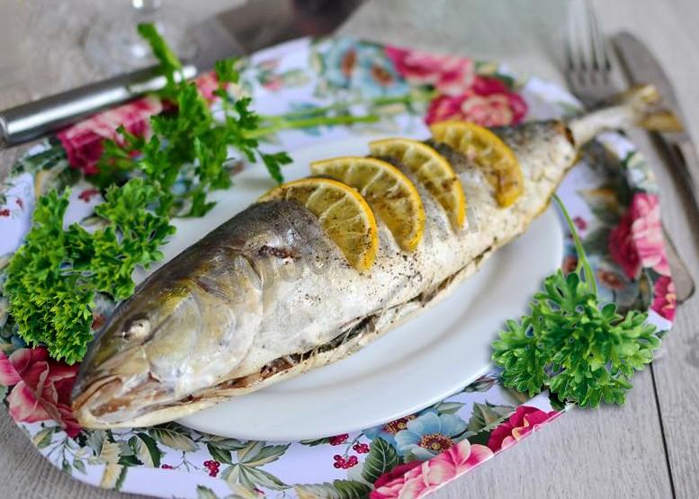 Обложка рецепта Желтохвост (лакедра) в духовке