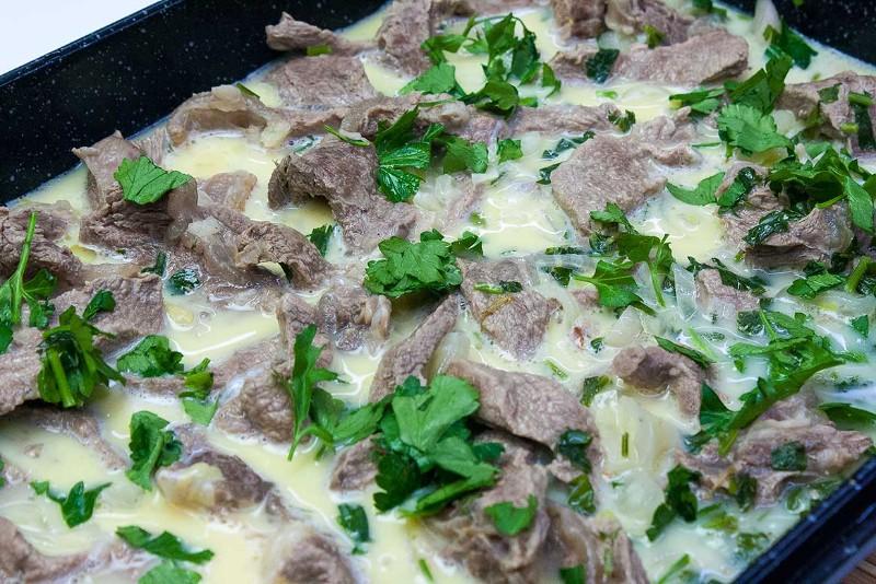 Шаг 6 приготовления Говядина холодная - кухня Алжира