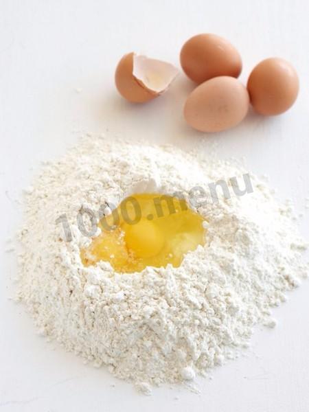 Шаг 1 приготовления Паста для макарон своими руками
