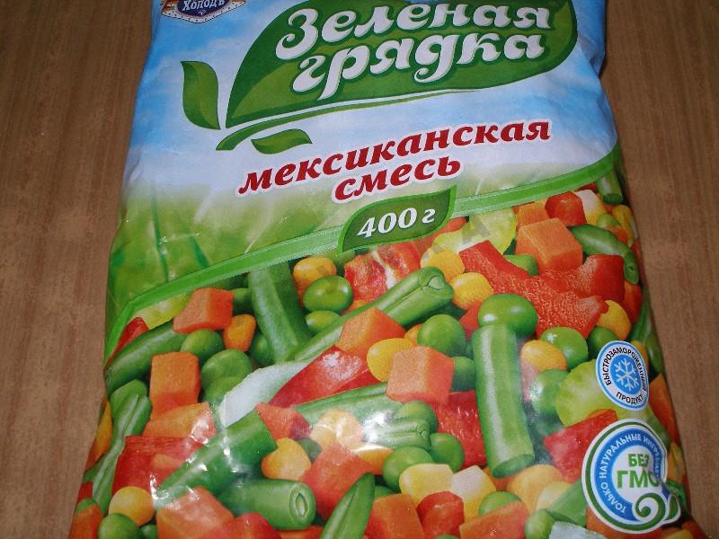 Шаг 6 приготовления Ризотто с курицей и замороженными овощами