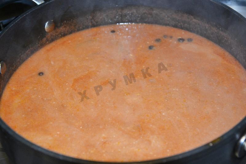Шаг 10 приготовления Мясные тефтели с капустой