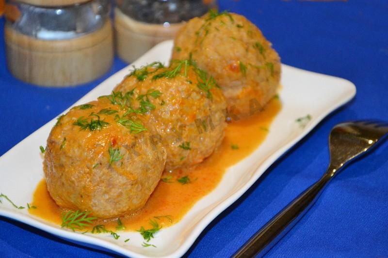 Шаг 13 приготовления Мясные тефтели с капустой