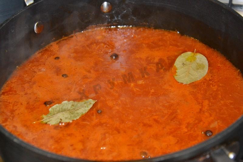 Шаг 8 приготовления Мясные тефтели с капустой