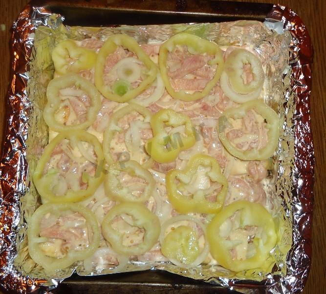 Шаг 10 приготовления Овощная запеканка с мясом