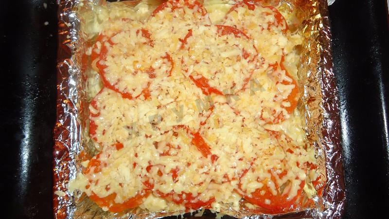Шаг 12 приготовления Овощная запеканка с мясом