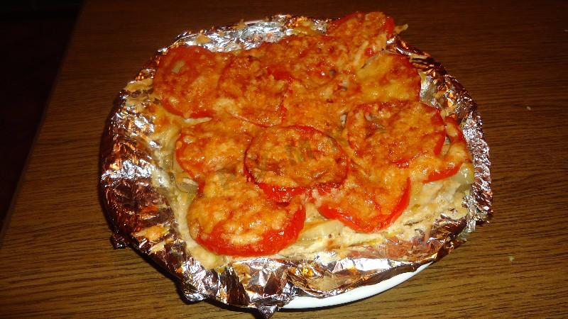 Шаг 14 приготовления Овощная запеканка с мясом