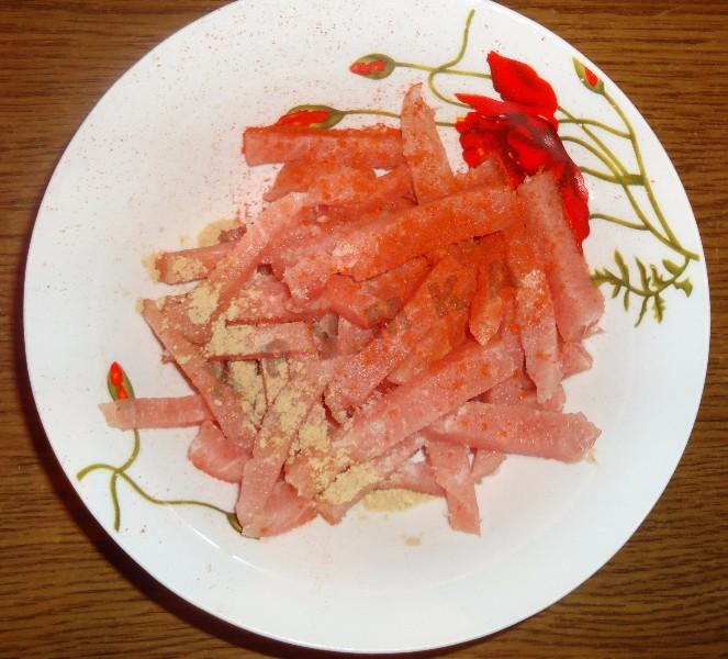 Шаг 4 приготовления Овощная запеканка с мясом