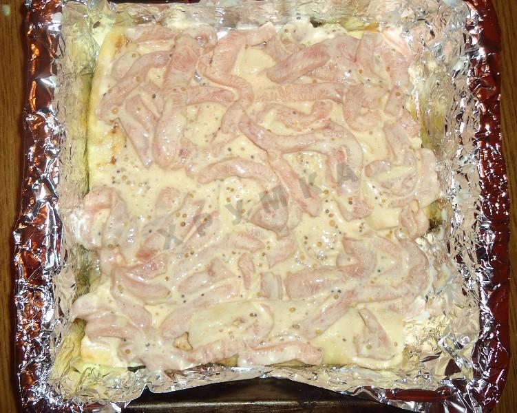 Шаг 9 приготовления Овощная запеканка с мясом