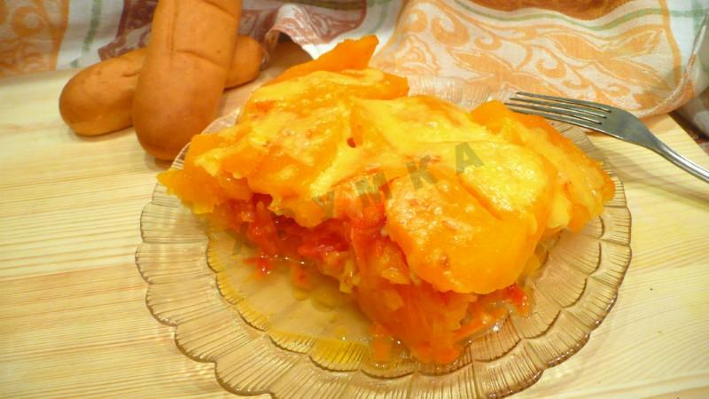 Шаг 10 приготовления Запеченная тыква с сыром