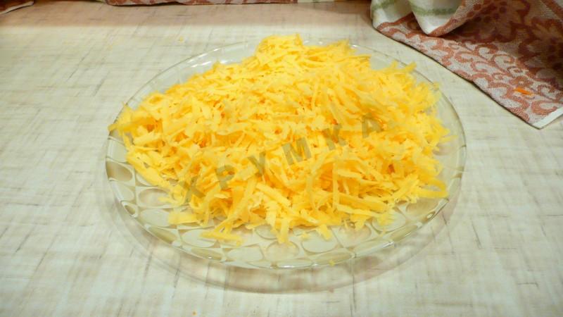 Шаг 3 приготовления Запеченная тыква с сыром