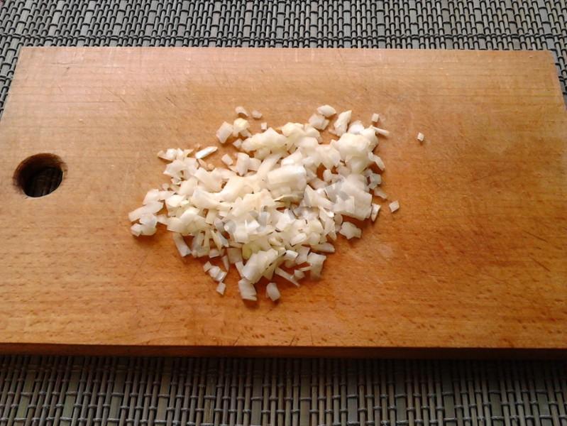 Шаг 2 приготовления Куриное филе с карри и овощами