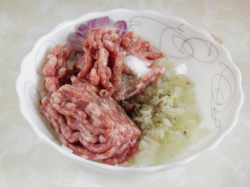 Шаг 7 приготовления Беляши с сухими дрожжами на воде