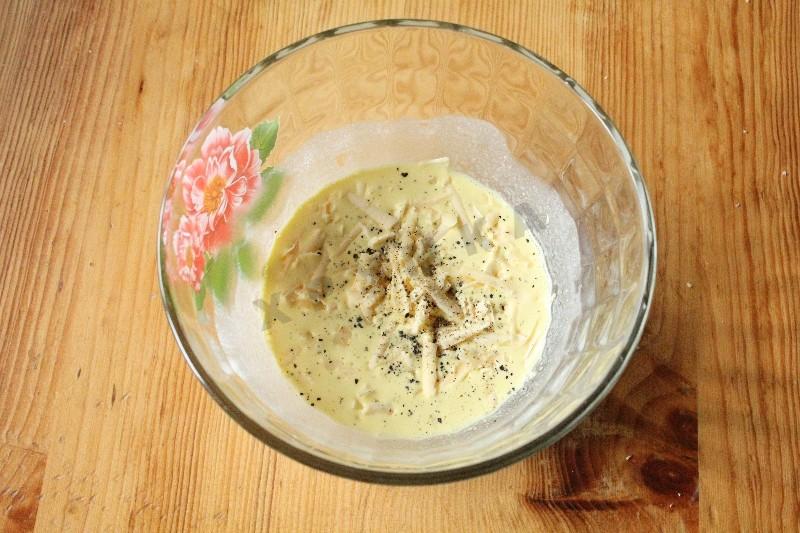 Шаг 9 приготовления Макароны карбонара с беконом