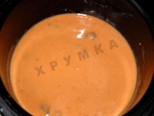 Шаг 13 приготовления Свиной гуляш в мультиварке