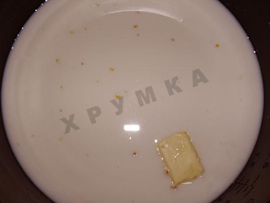 Шаг 5 приготовления Ячневая каша в мультиварке молочная по классике