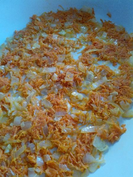 Шаг 6 приготовления Пангасиус с овощами в духовке