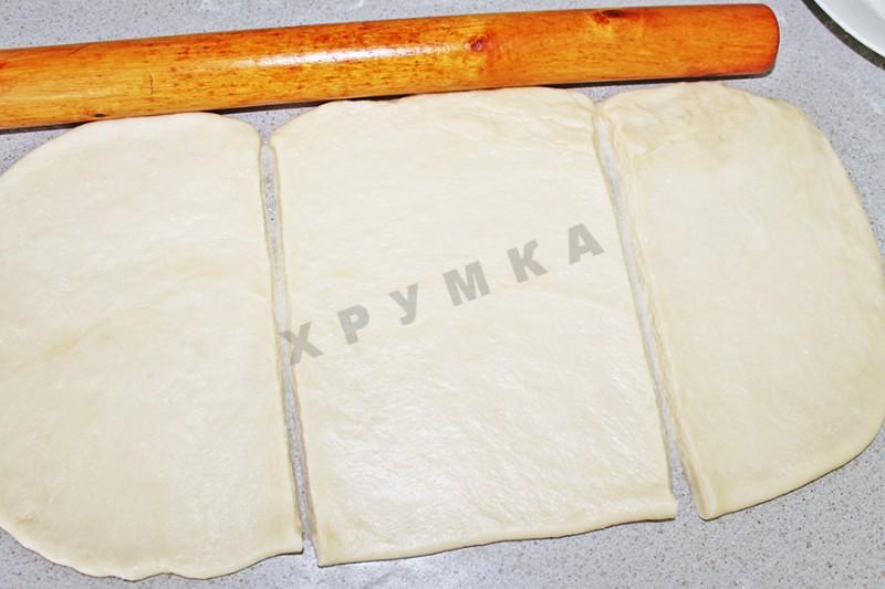 Шаг 9 приготовления Печенье ушки с творогом на яйцах