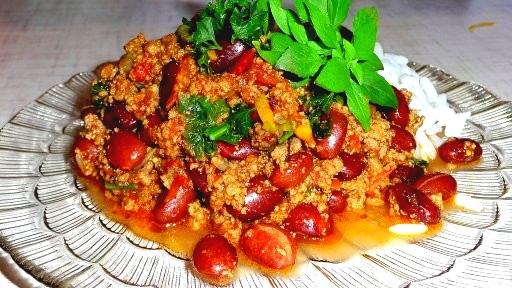 Обложка рецепта Чили кон карне из фарша как второе блюдо