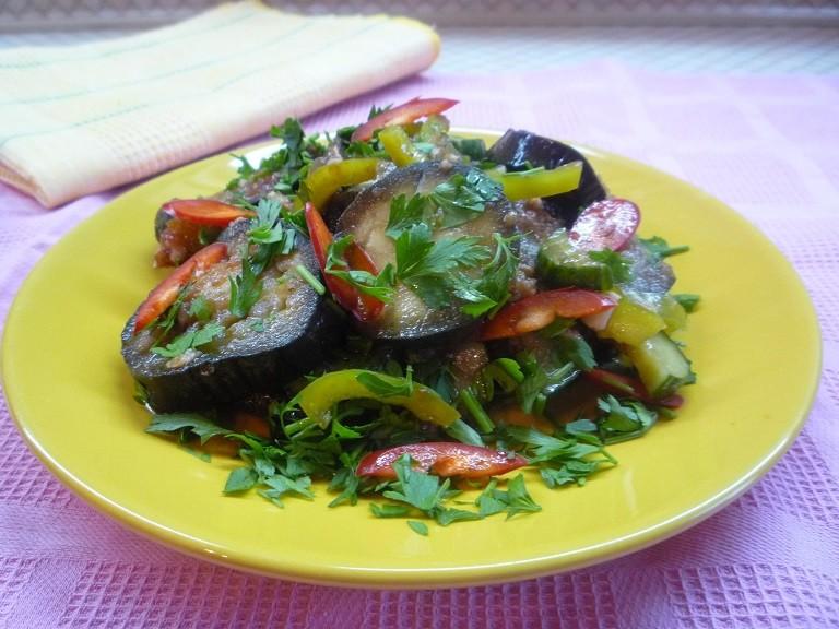Шаг 7 приготовления Закусочные баклажаны