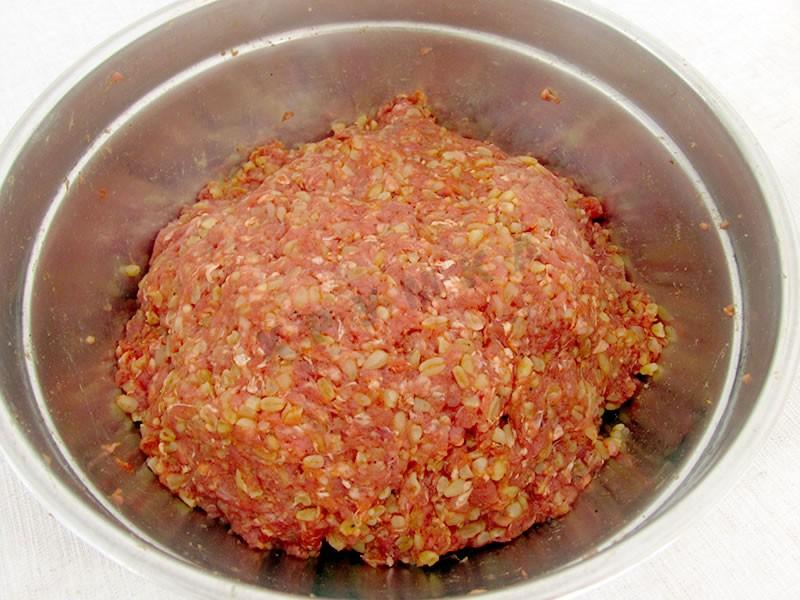 Шаг 5 приготовления Ишли кюфта