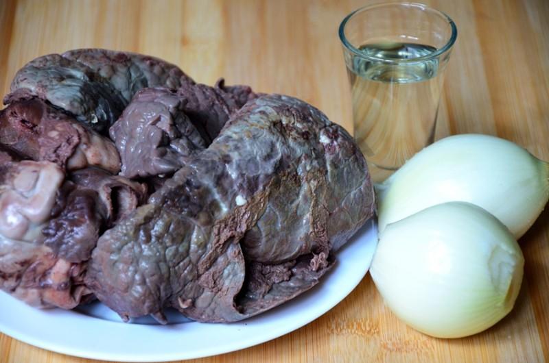 Шаг 6 приготовления Вареники с начинкой из мясных субпродуктов на заварном тесте
