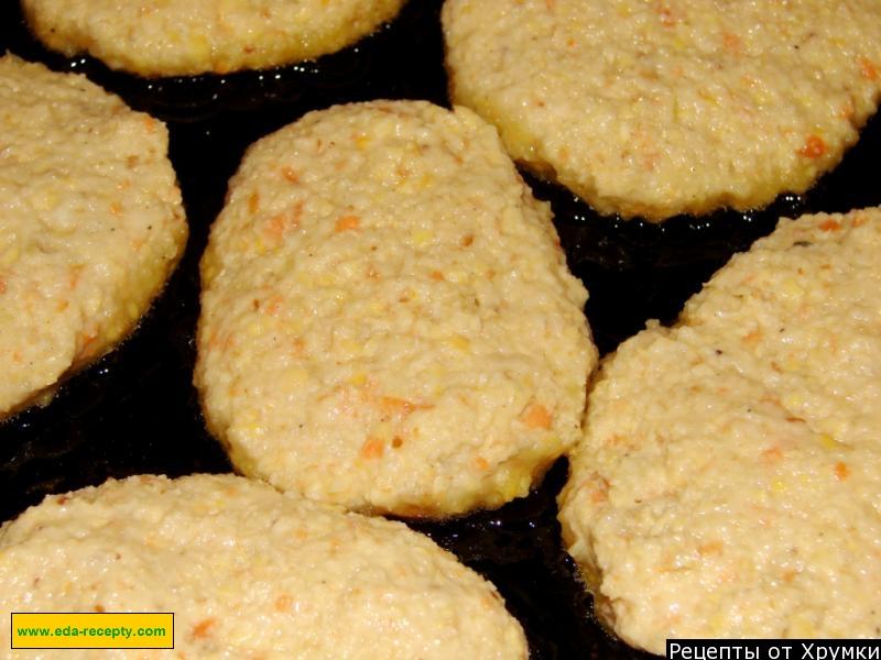 Шаг 6 приготовления Котлеты из гороха с чесноком и имбирем