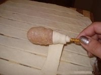 Шаг 2 приготовления Ложные куриные ножки