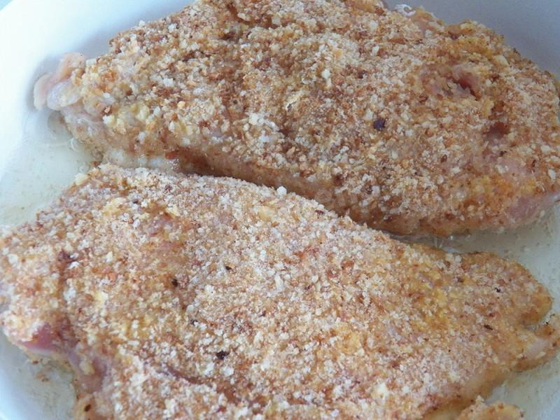 Шаг 22 приготовления Кордон блю из куриной грудки
