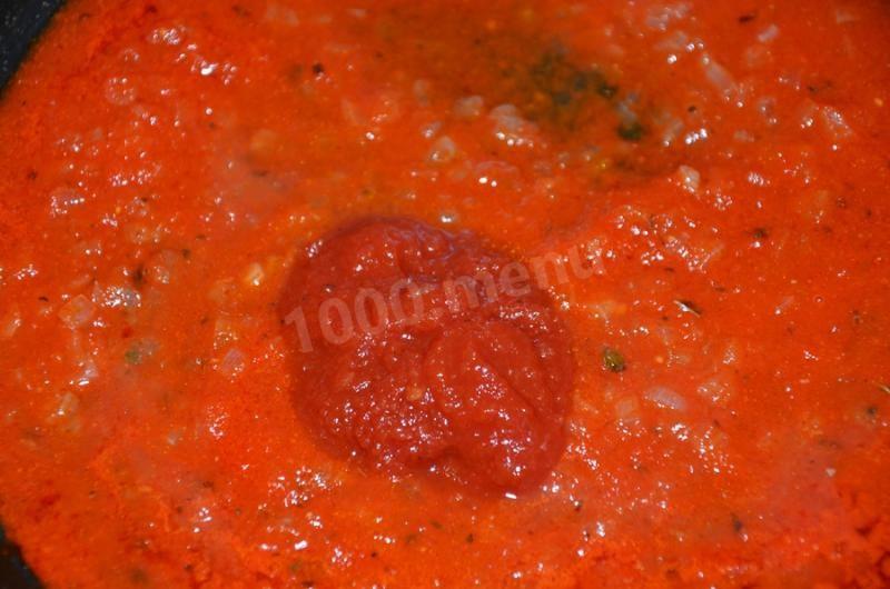 Шаг 10 приготовления Паста орзо с креветками и зеленым горошком