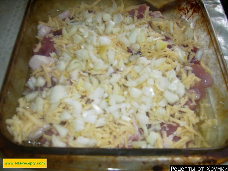 Шаг 9 приготовления Картошка с мясом в духовке
