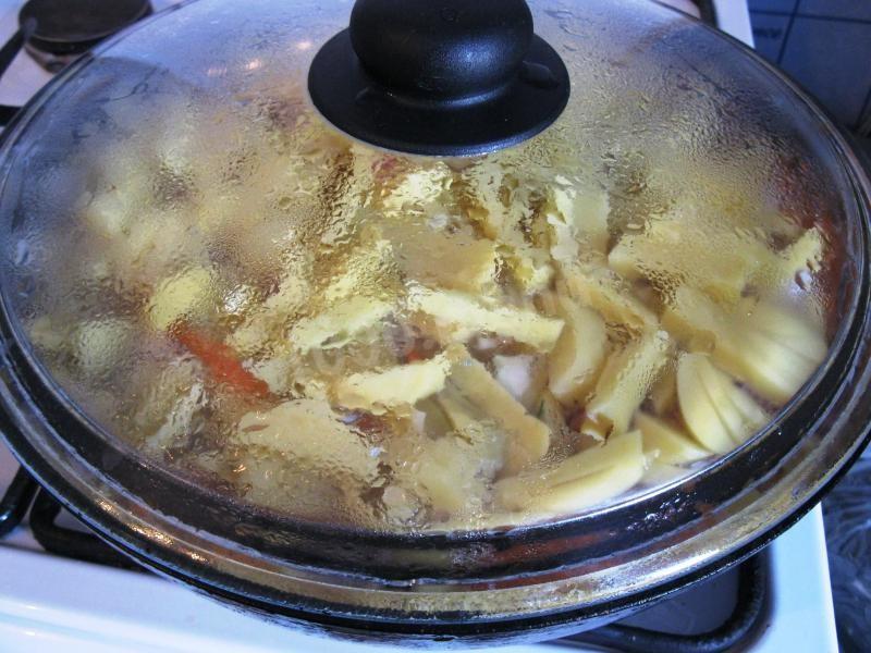 Шаг 9 приготовления Баранина с картошкой по-ирландски Айриш стью