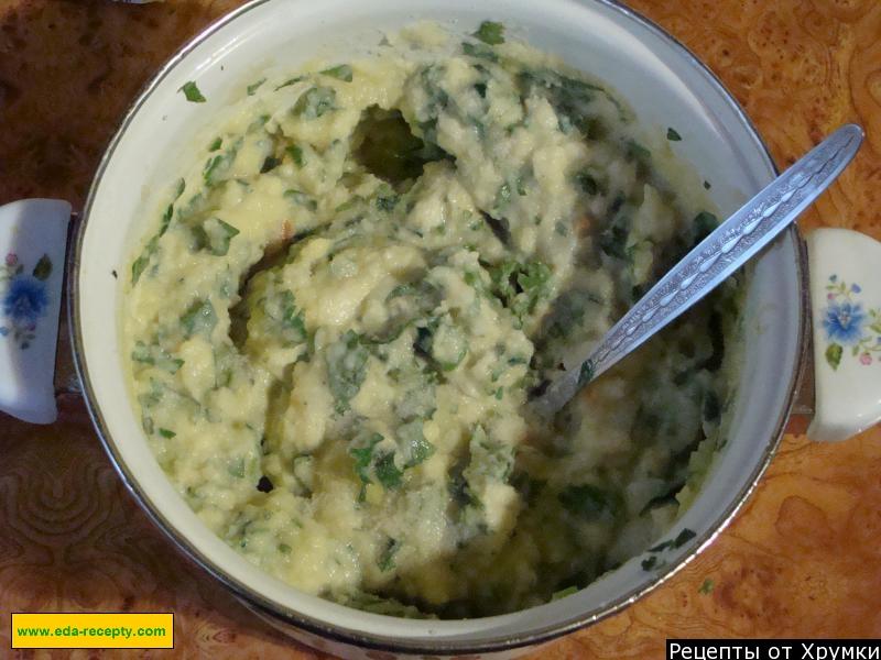 Шаг 4 приготовления Вкусные котлеты из цветной капусты