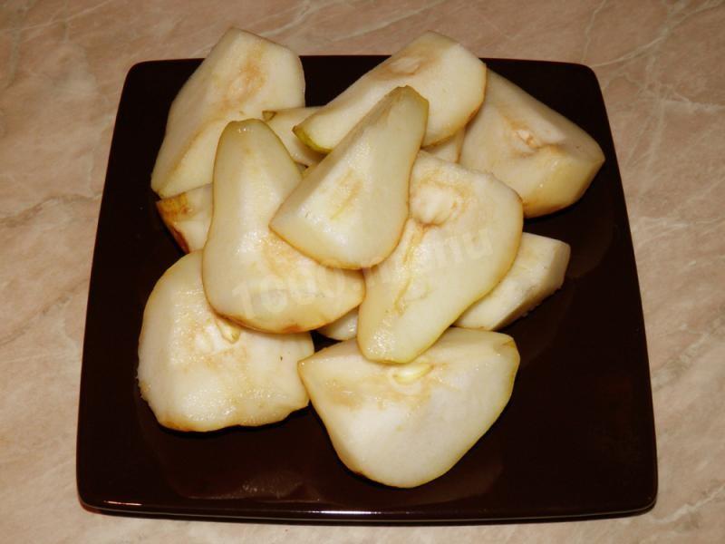 Шаг 2 приготовления Пюре из груши