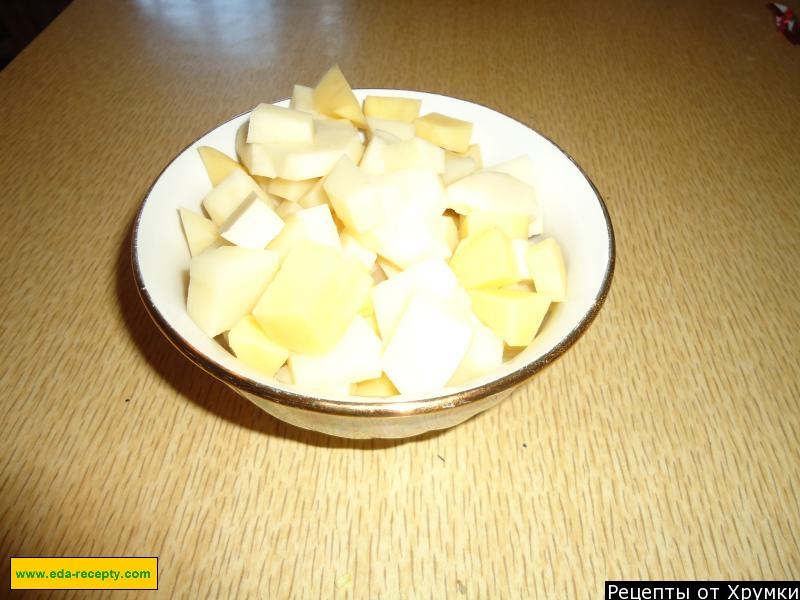 Шаг 2 приготовления Тушеная капуста с картошкой и морковкой