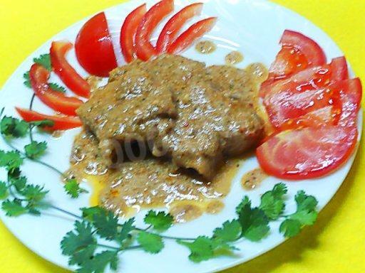 Обложка рецепта Мясо по-грузински с орехами
