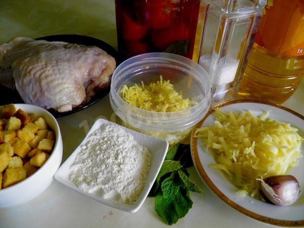 Шаг 1 приготовления Вкусные грудки куриные с сыром в микроволновке