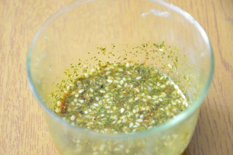 Шаг 3 приготовления Скумбрия на мангале с овощами