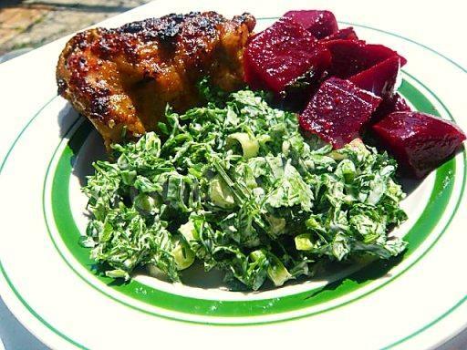 Шаг 4 приготовления Шашлык из курочки