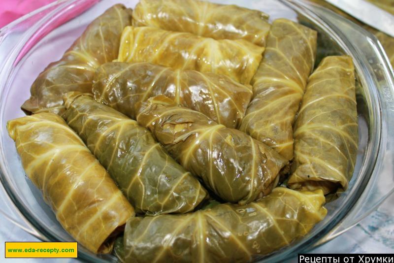 Шаг 7 приготовления Голубцы из молодой капусты с мясом в духовке классические