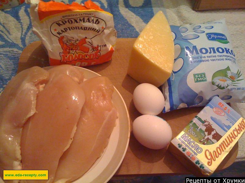Шаг 1 приготовления Куриная грудка в кляре